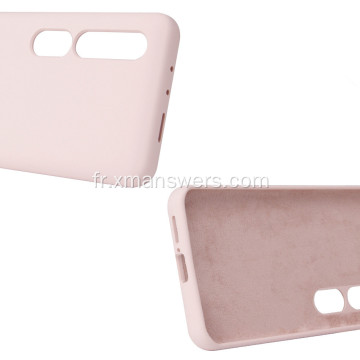 Housse en silicone transparente et transparente pour iPhone